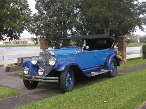 Studebaker GJ Commander 7-Passenger Touring 1929 года